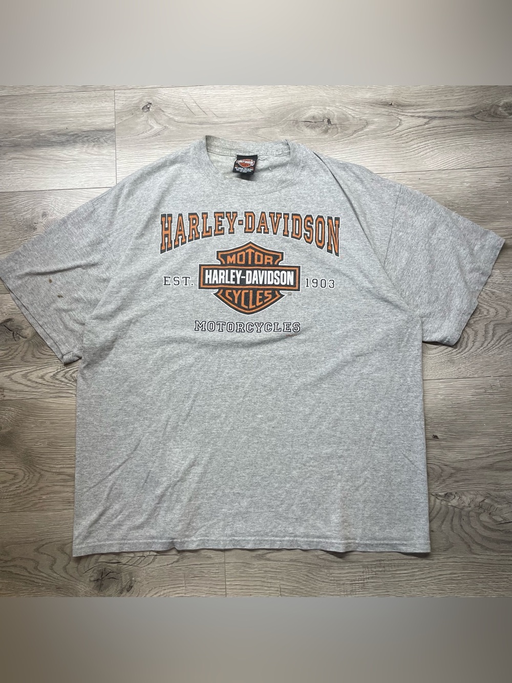 Vintage Harley-Davidson Gray Short Sleeve 1999